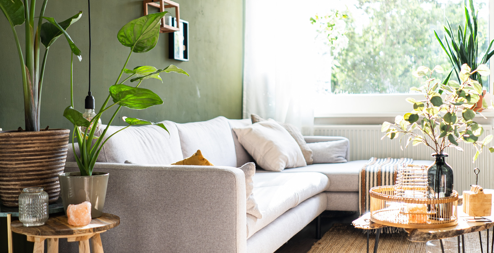  Groene woonkamer 