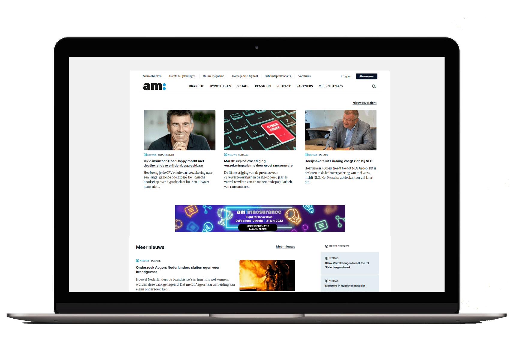 Website AMweb.nl