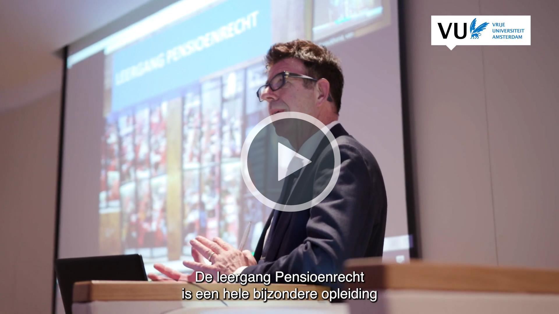  VU Amsterdam, prof. Erik Lutjens 